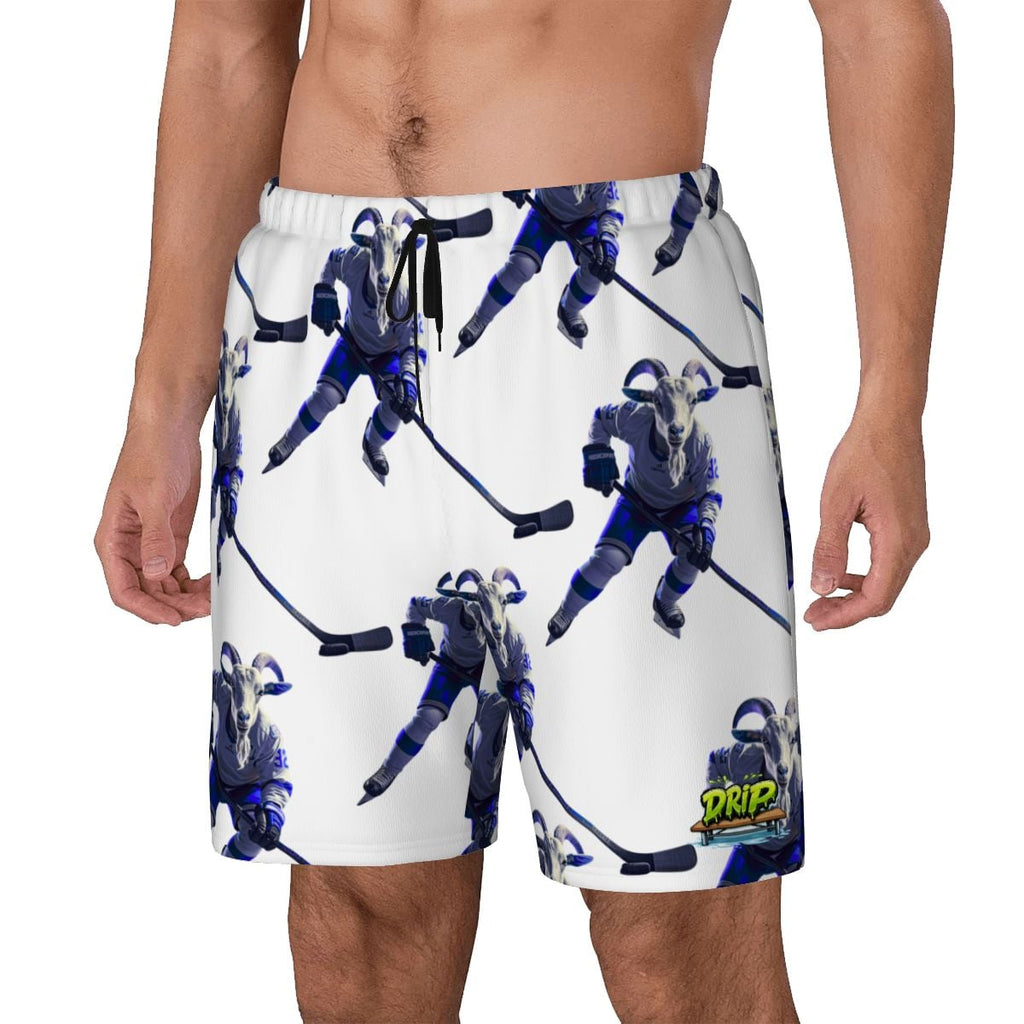 W2W Pro Mesh Hybrid Shorts - The Hockey Goat White