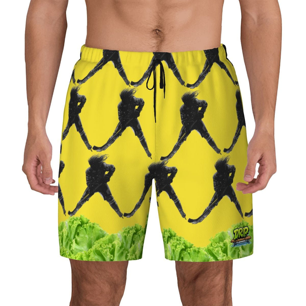 W2W Pro Mesh Hybrid Shorts - Lettuce Hockey Hair Flo