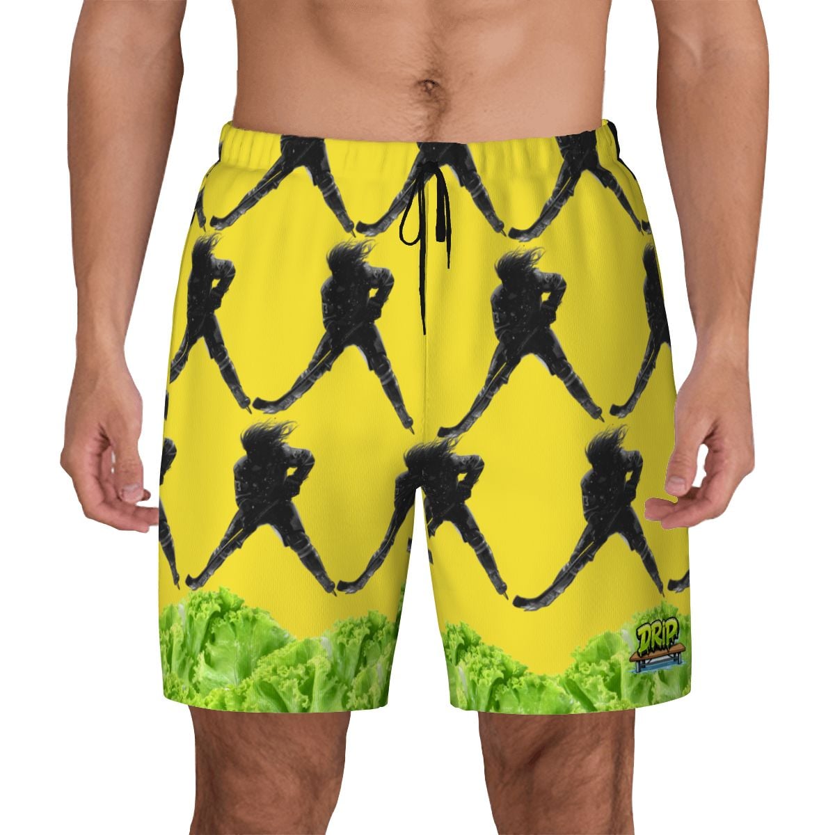 W2W Pro Mesh Hybrid Shorts - Lettuce Hockey Hair Flo