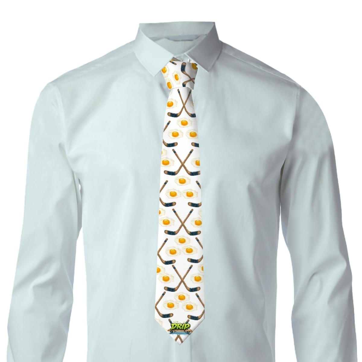 Game Day Tie - Sunnyside Snipes White