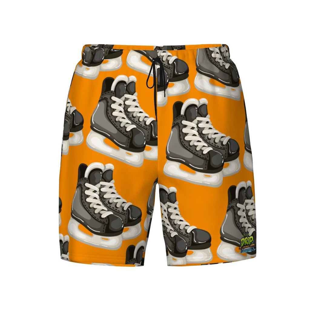 W2W Pro Mesh Hybrid Shorts - Hockey Skates Classic Orange