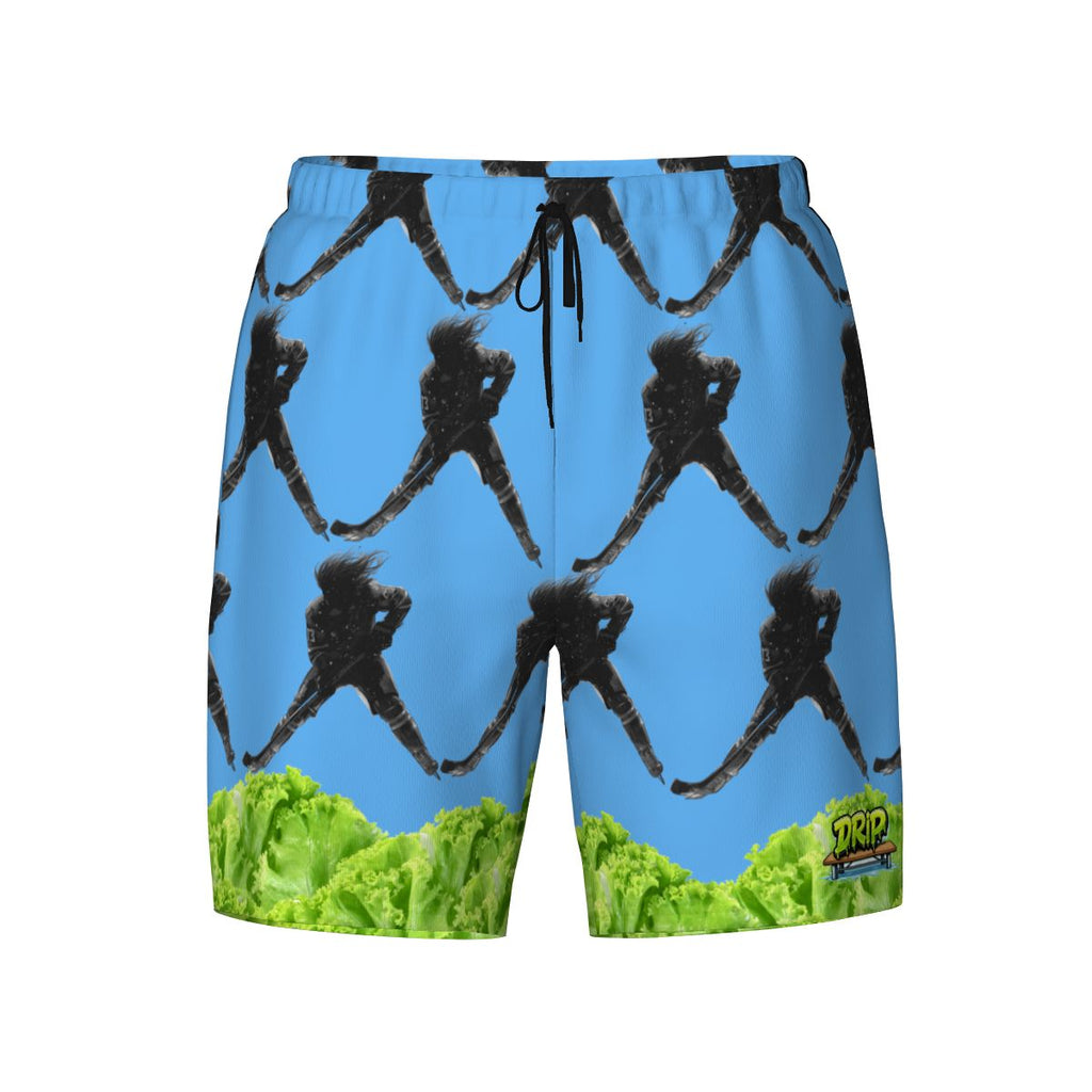 W2W Pro Mesh Hybrid Shorts - Lettuce Hockey Hair Flo Blue