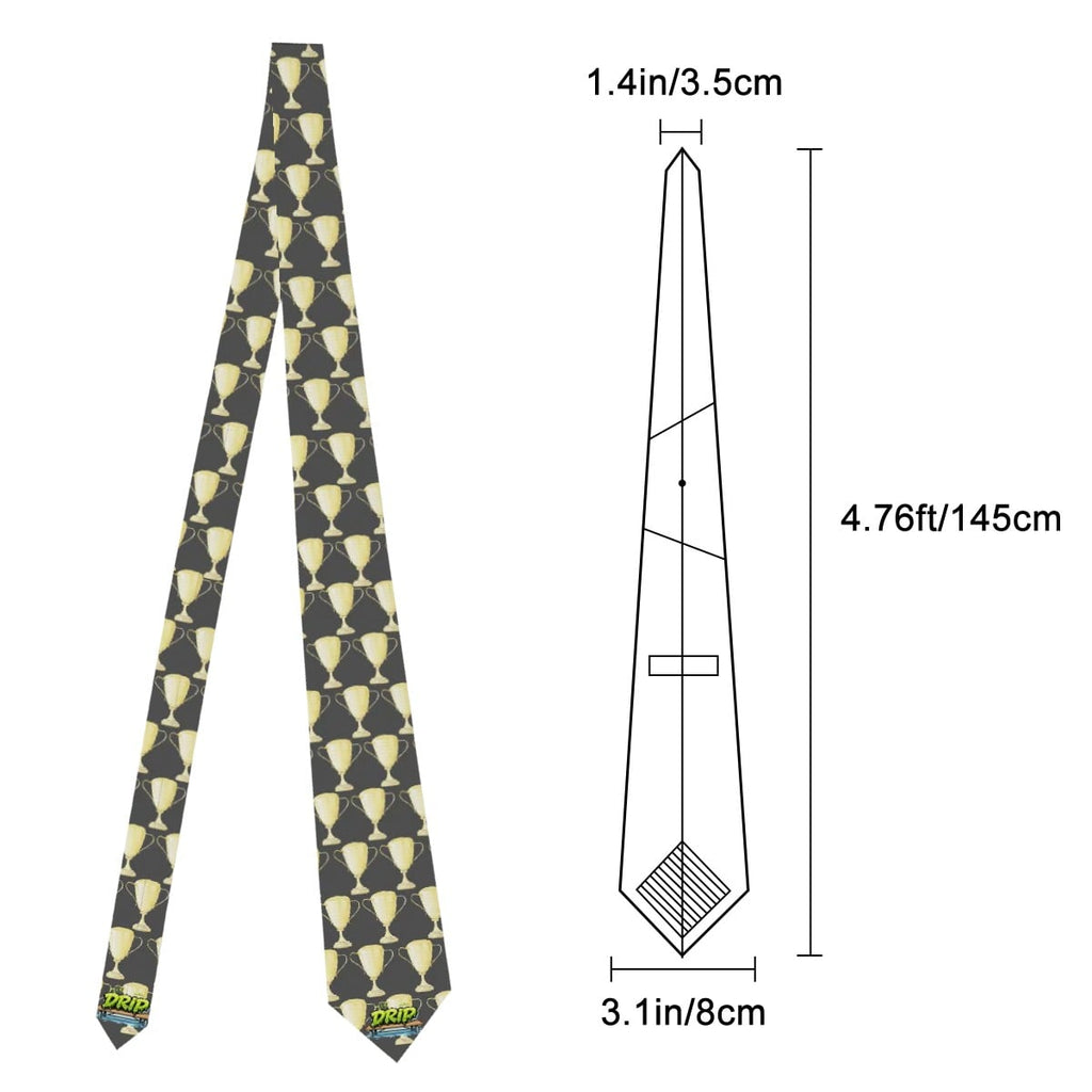 Game Day Tie - Trophy Black