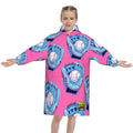 Youth Blanket Sweatshirt - Baseball Sprinkles Drip Hot Pink