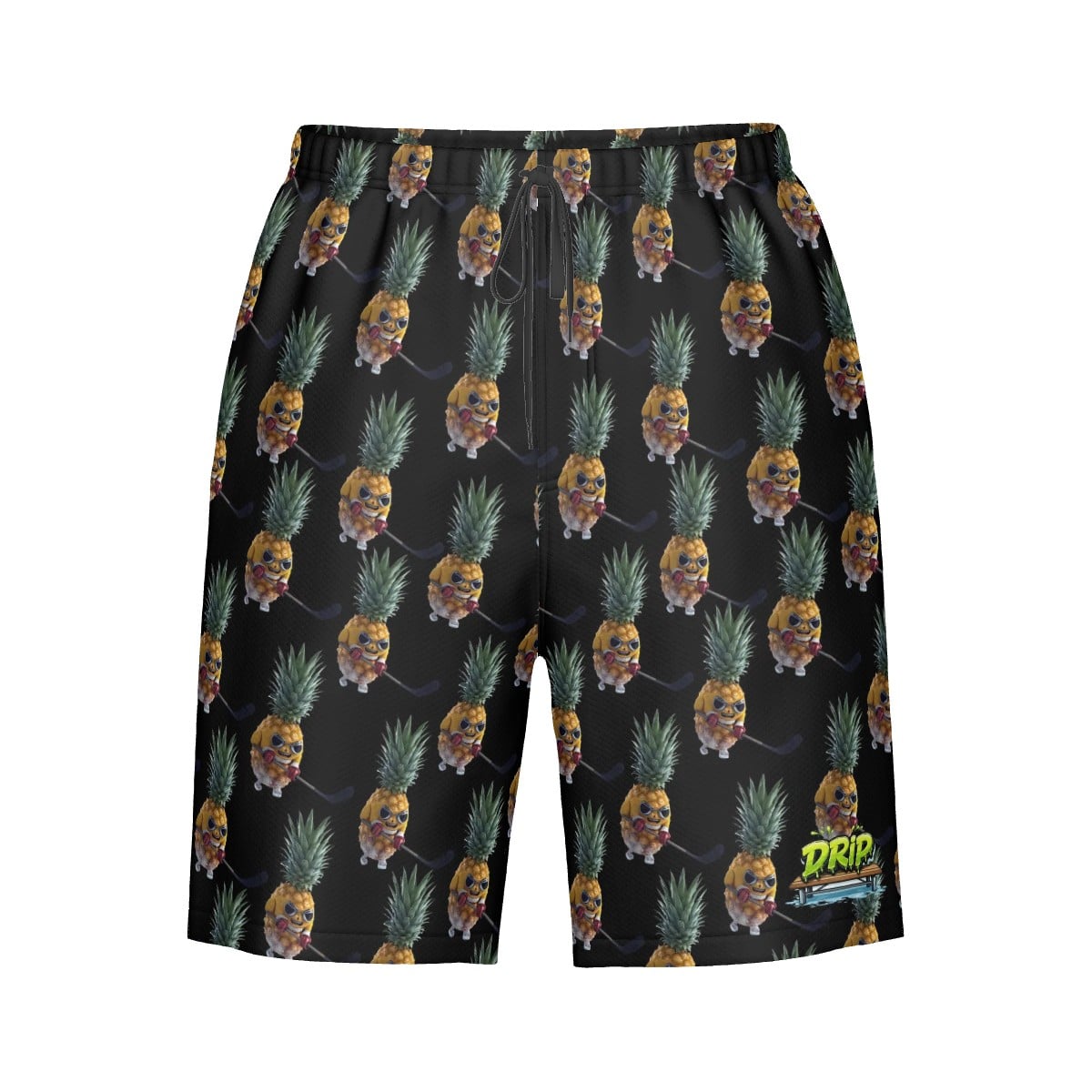 Men/Teen Swim Shorts - Piney Snipes Black