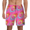 W2W Pro Mesh Hybrid Shorts - Flamin Hockey Pucks Hot Pink