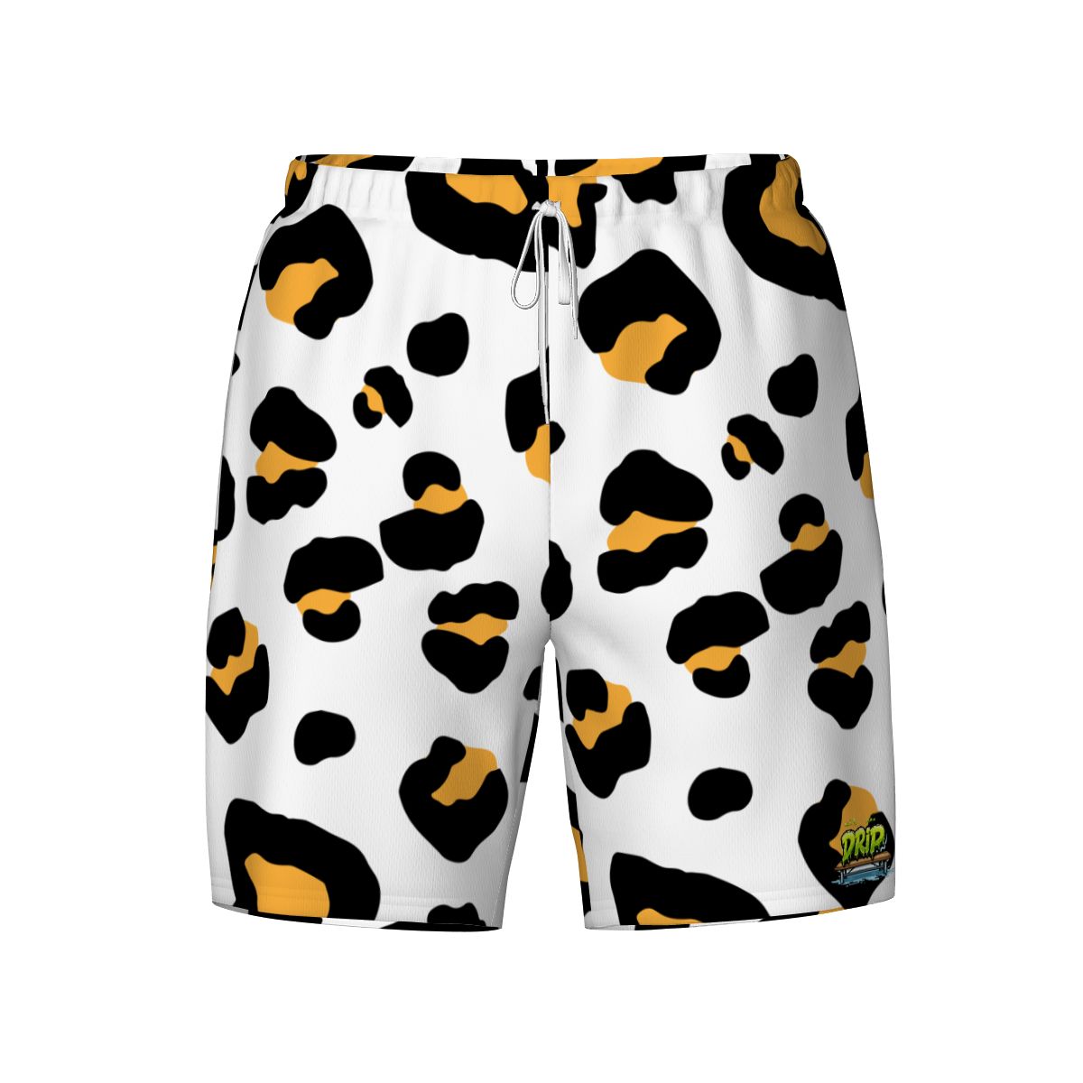 W2W Pro Mesh Hybrid Shorts - Drip Bench Leopard White