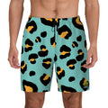 W2W Pro Mesh Hybrid Shorts - Drip Bench Leopard Caribbean