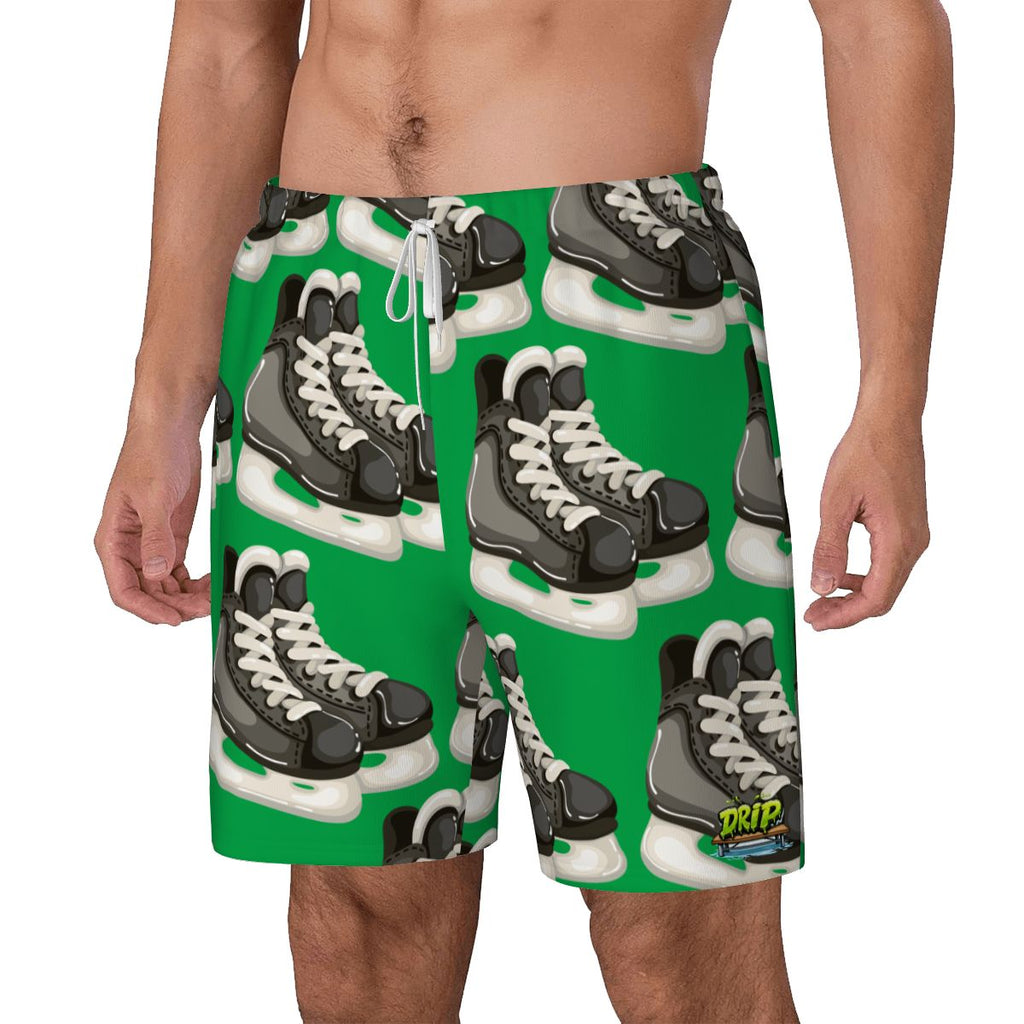 W2W Pro Mesh Hybrid Shorts - Hockey Skates Classic Green