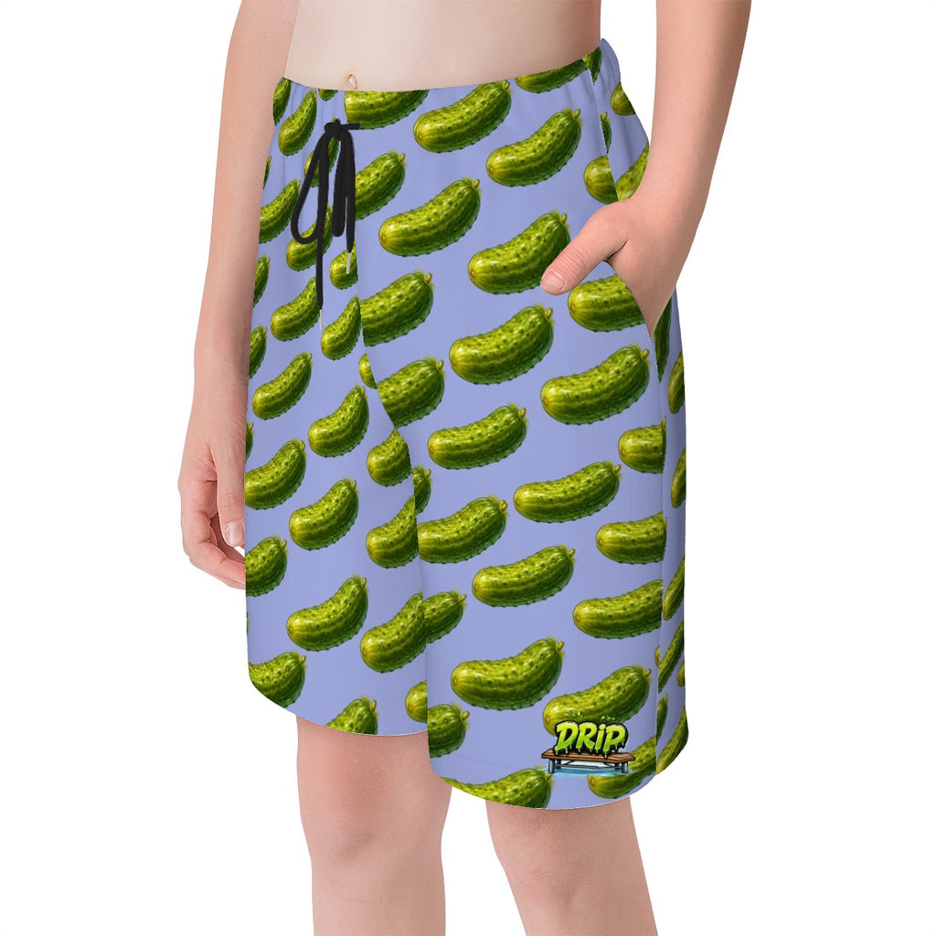 Youth Swim Shorts - Pickled Light Purple