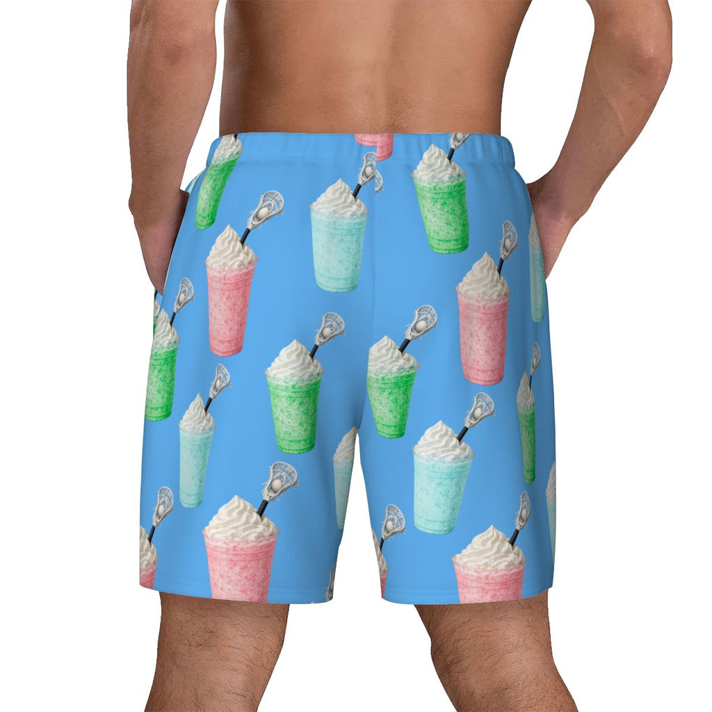W2W Pro Mesh Hybrid Shorts - Ice Cream Lacrosse Sky Blue