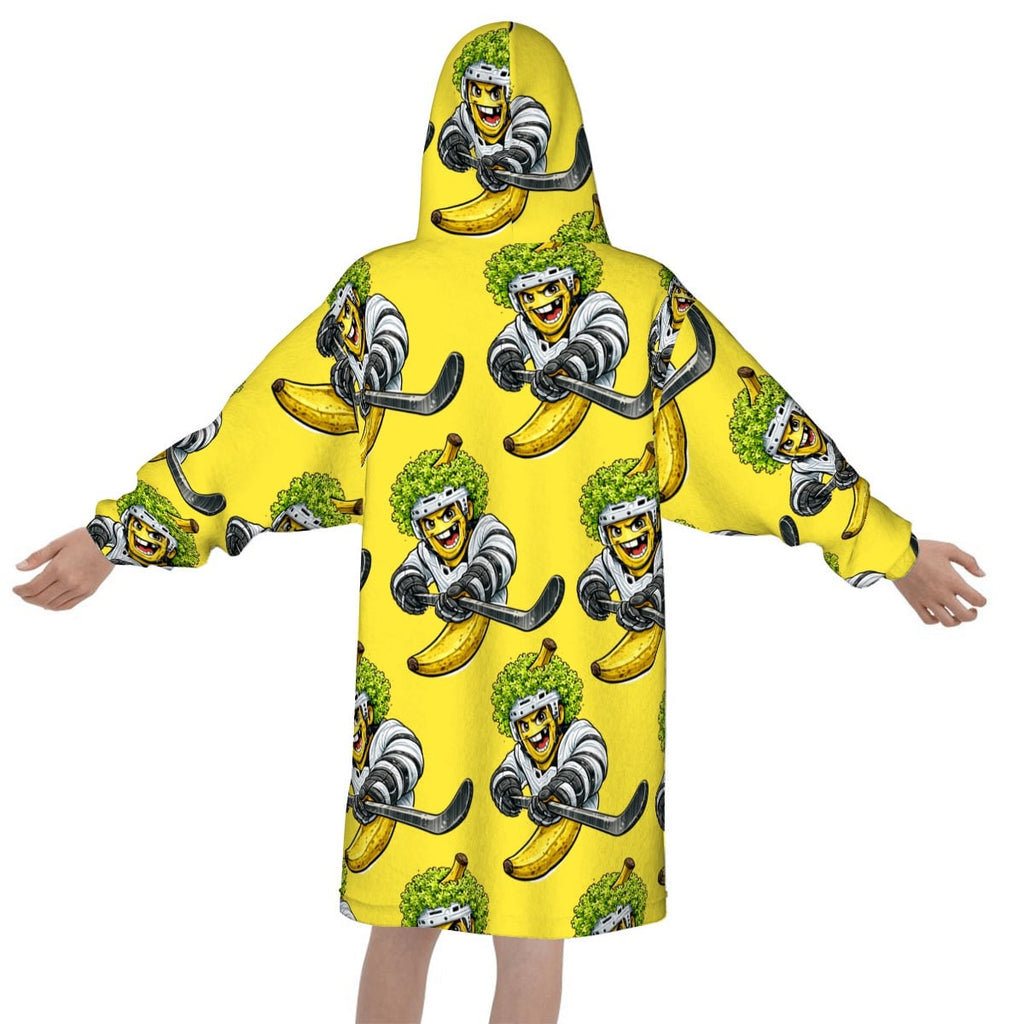 Youth Blanket Sweatshirt - Banana Lettuce Flow
