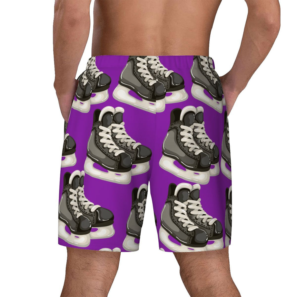 W2W Pro Mesh Hybrid Shorts - Hockey Skates Classic Purple