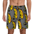 W2W Pro Mesh Hybrid Shorts - Bananas for Hockey Dark Grey