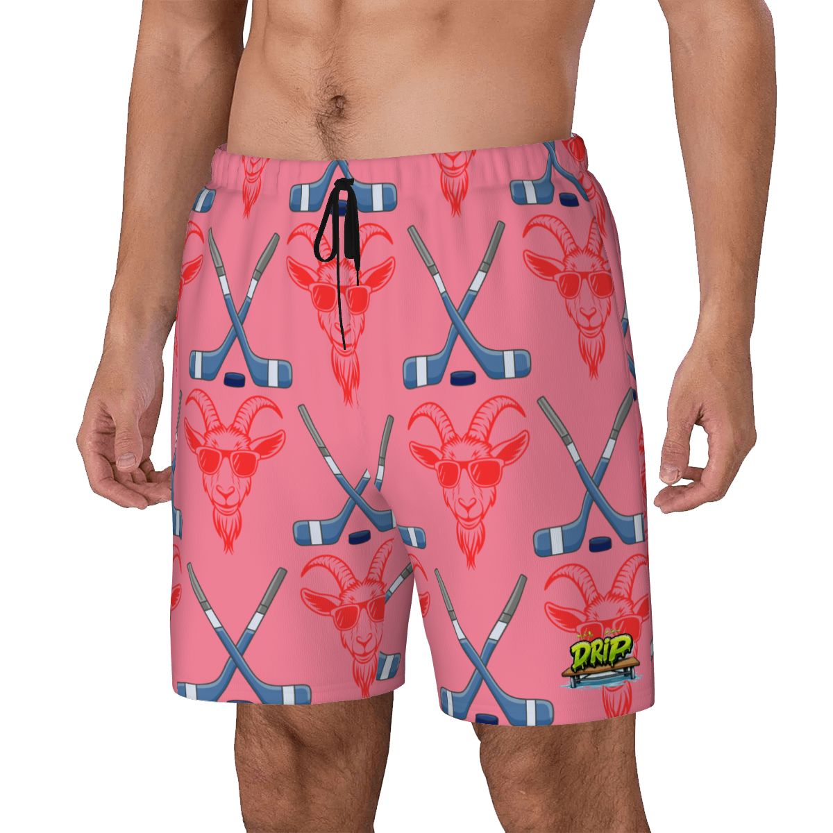 W2W Pro Mesh Hybrid Shorts - Goated Hockey Pink