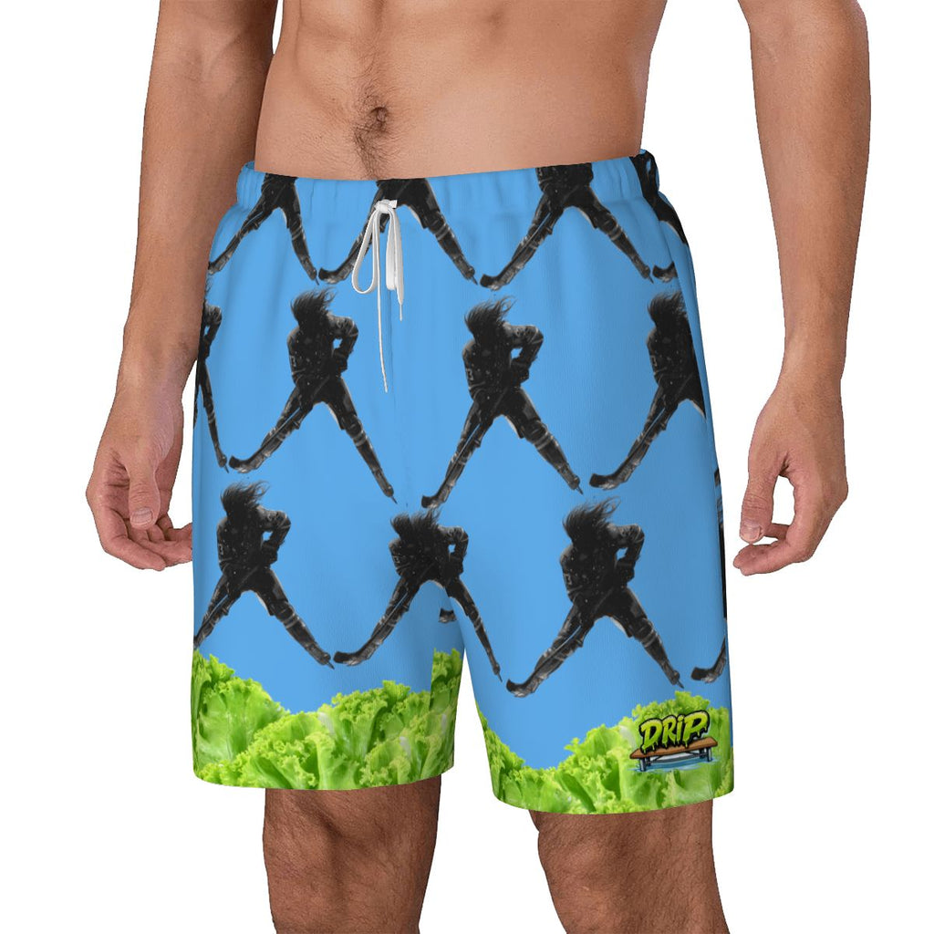 W2W Pro Mesh Hybrid Shorts - Lettuce Hockey Hair Flo Blue