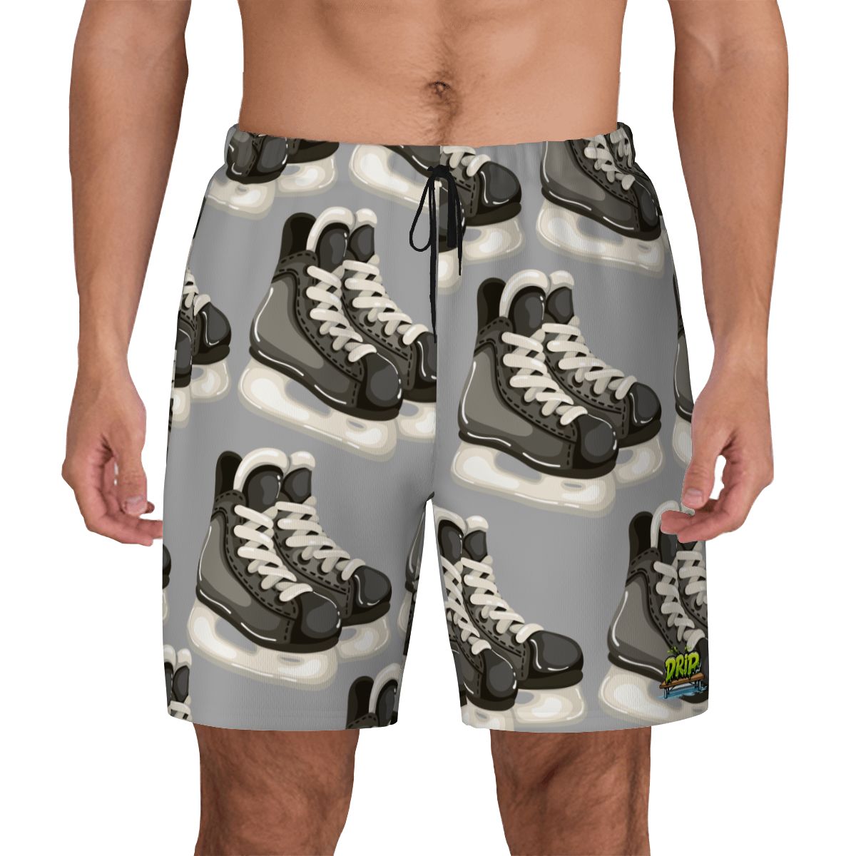 W2W Pro Mesh Hybrid Shorts - Hockey Skates Grey
