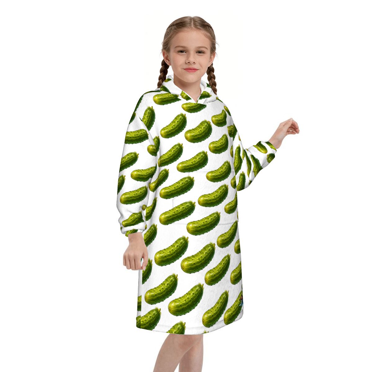 Youth Blanket Sweatshirt - Pickled White