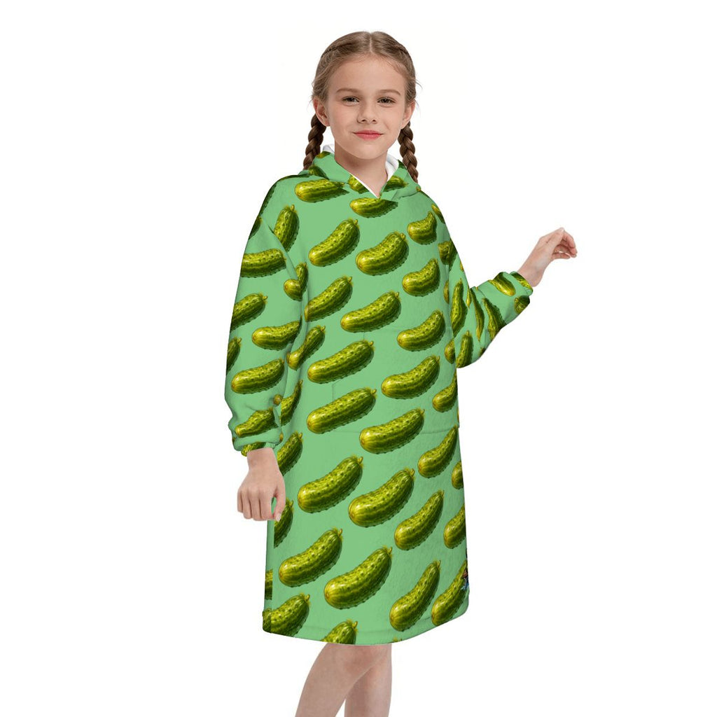 Youth Blanket Sweatshirt - Pickled Green