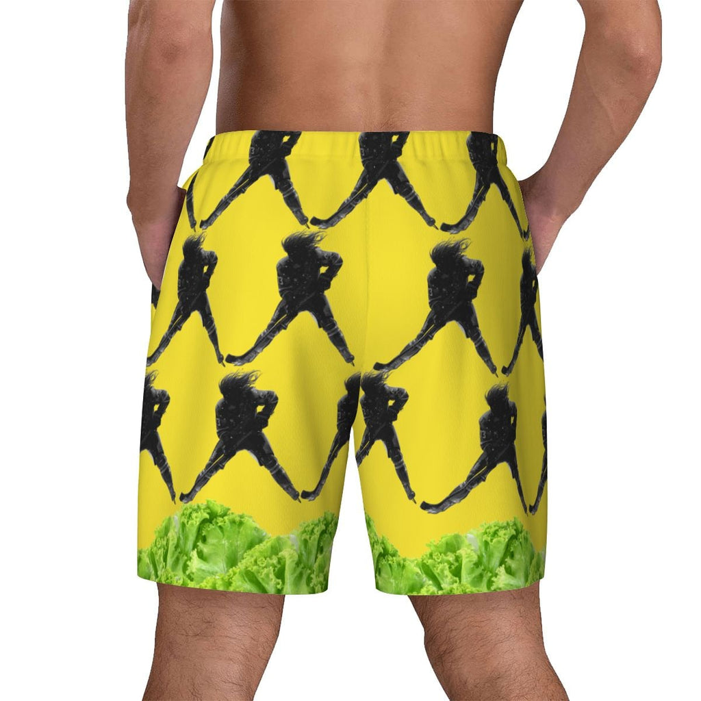 W2W Pro Mesh Hybrid Shorts - Lettuce Hockey Hair Flo