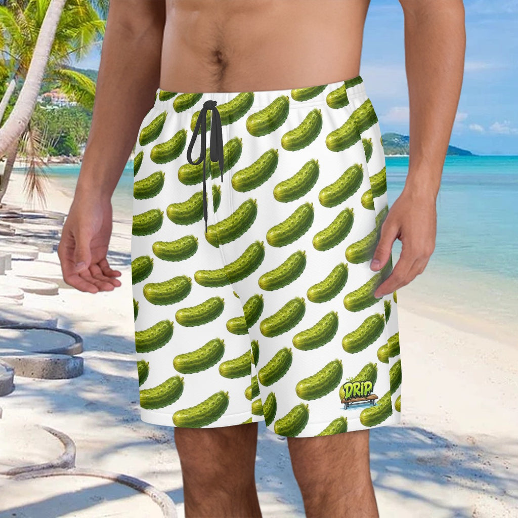 Water to Work Out Hybrid Men/Teen Shorts - Pickled White