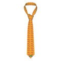 Game Day Tie - Pizza Orange