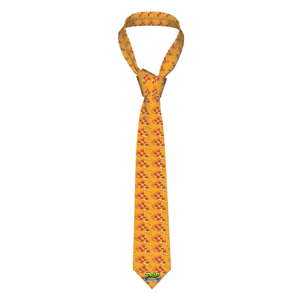 Game Day Tie - Pizza Orange