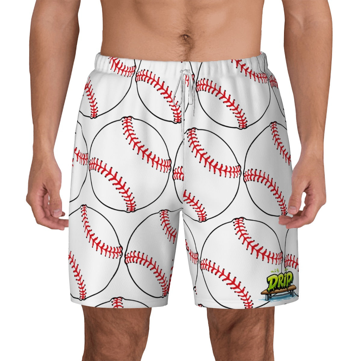 W2W Pro Mesh Hybrid Shorts - Classic White Baseball