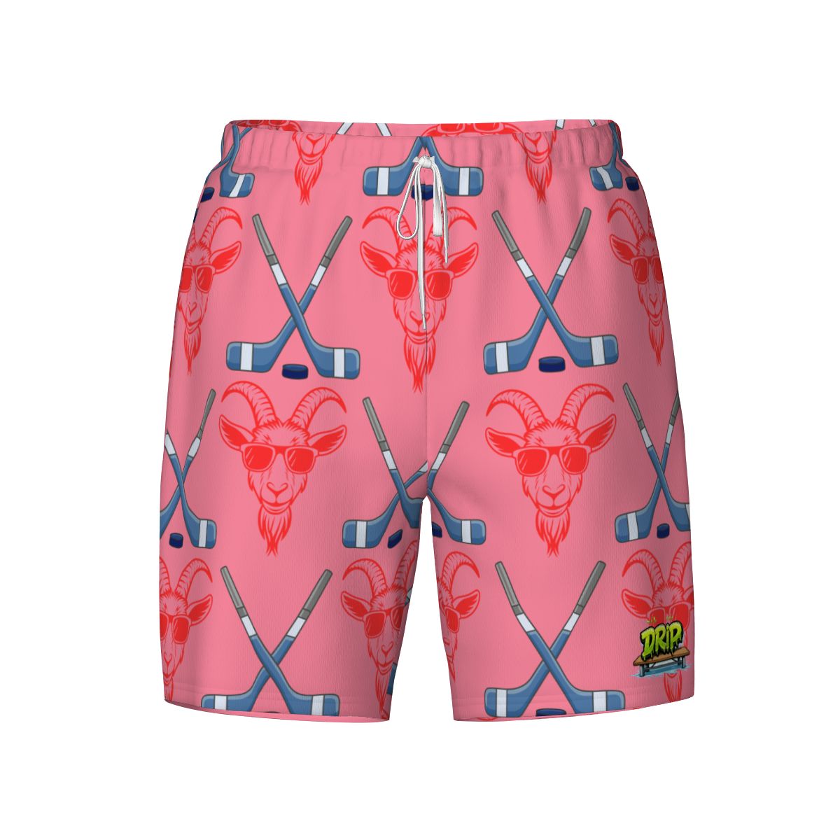 W2W Pro Mesh Hybrid Shorts - Goated Hockey Pink
