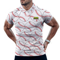 Uncle Golf Shirts - Baseballs White