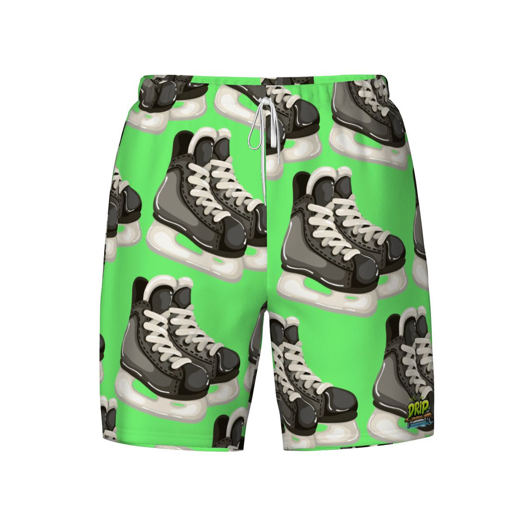 W2W Pro Mesh Hybrid Shorts - Hockey Skates Hot Green