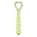 Game Day Tie - Golf Ball and Tee Yellow