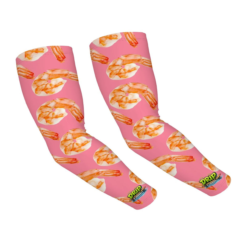Drip Bench Performance Arm Sleeves - Shrimp Cocktail