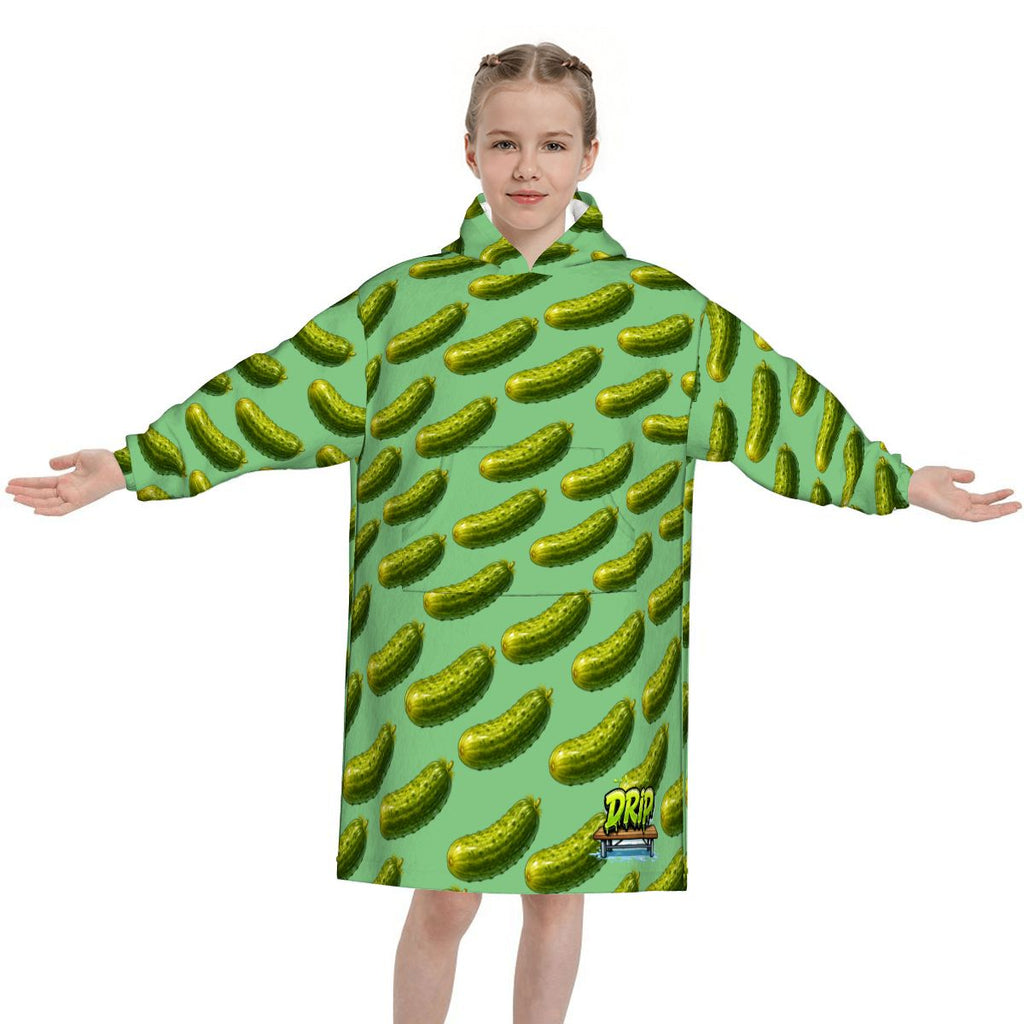 Youth Blanket Sweatshirt - Pickled Green