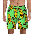 W2W Pro Mesh Hybrid Shorts - Bananas for Hockey Hot Green