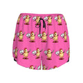 Drip Bench Women's Shorts - Hockey Chirp Chirp Pink