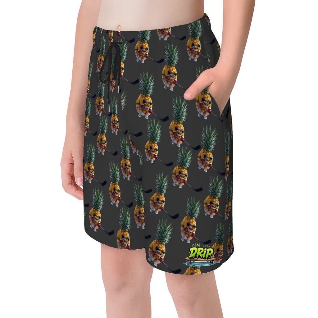 Youth Swim Shorts - Piney Snipes Charcoal