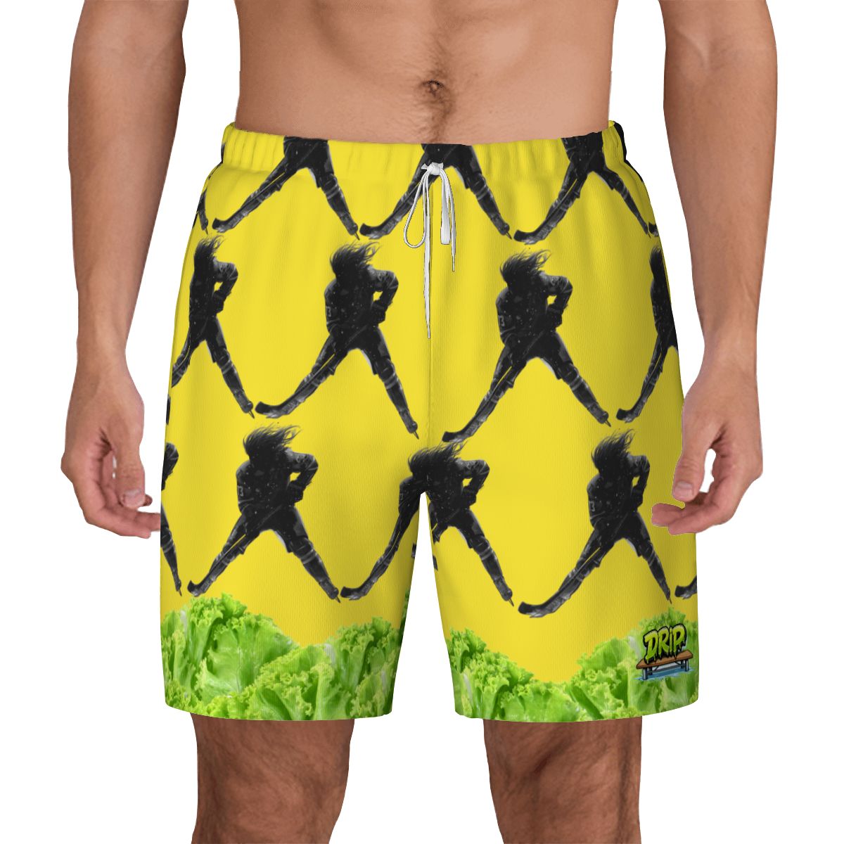W2W Pro Mesh Hybrid Shorts - Lettuce Hockey Hair Flo