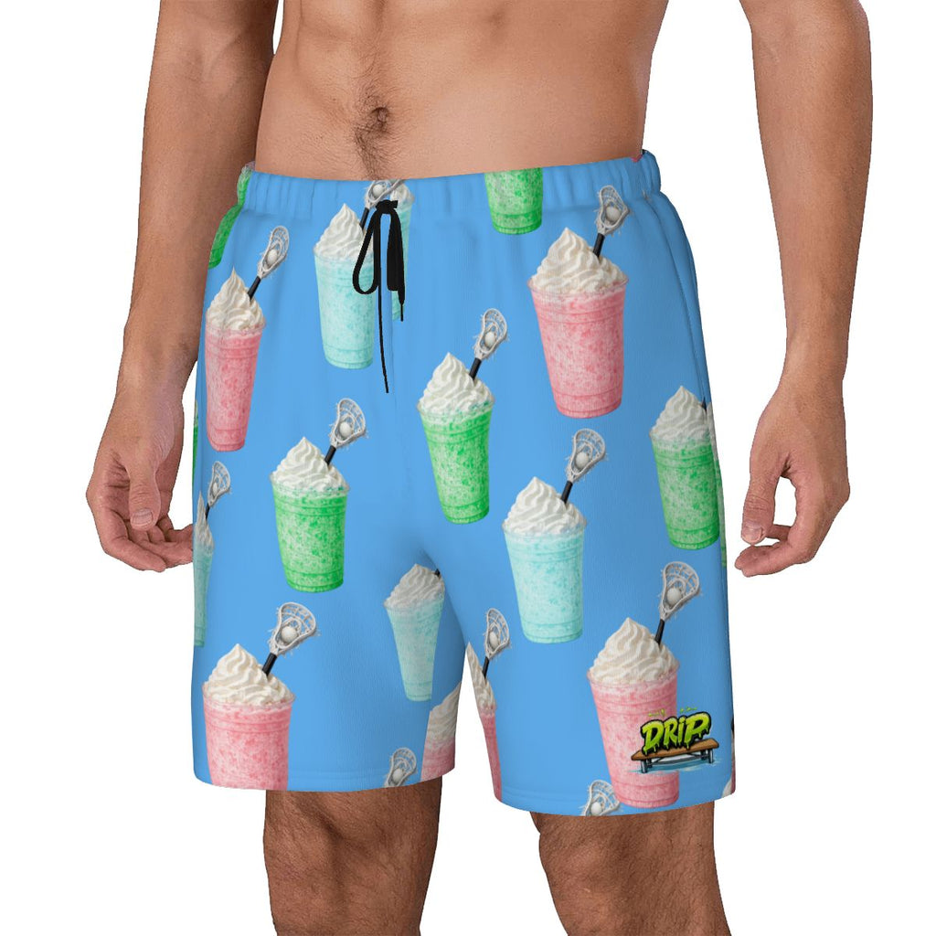 W2W Pro Mesh Hybrid Shorts - Ice Cream Lacrosse Sky Blue