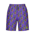 Men/Teen Swim Shorts - Piney Snipes Purple