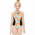 Girls One Piece Swimsuits - Shrimp Cocktail
