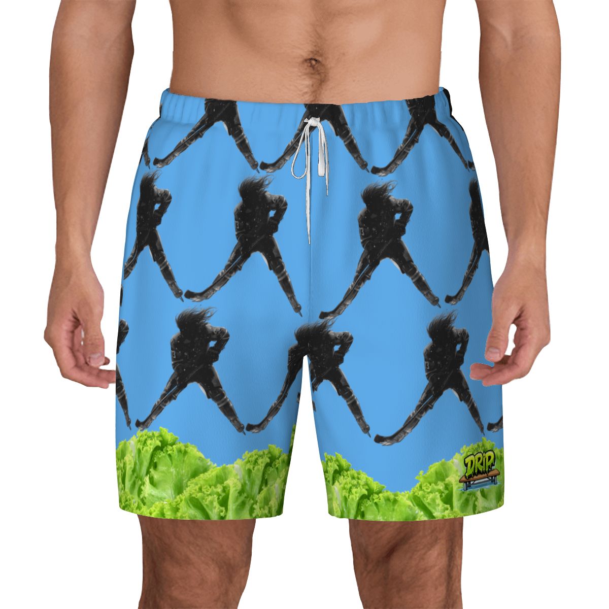 W2W Pro Mesh Hybrid Shorts - Lettuce Hockey Hair Flo Blue