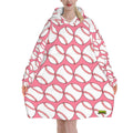 Adult Blanket Sweatshirt - Classic Baseball Pink