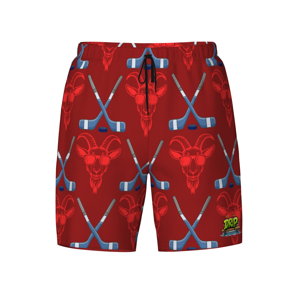 W2W Pro Mesh Hybrid Shorts - Goated Hockey Classic Red