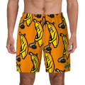 W2W Pro Mesh Hybrid Shorts - Bananas for Hockey Orange