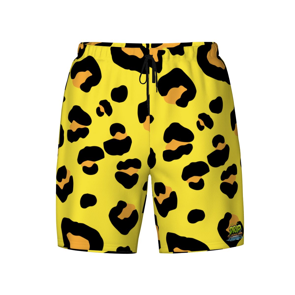W2W Pro Mesh Hybrid Shorts - Drip Bench Leopard Yellow
