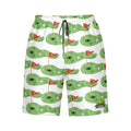 Water to Workout Hybrid Shorts - Golf Hole and Flag White