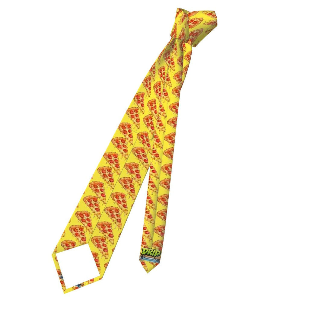 Game Day Tie - Pizza Yellow