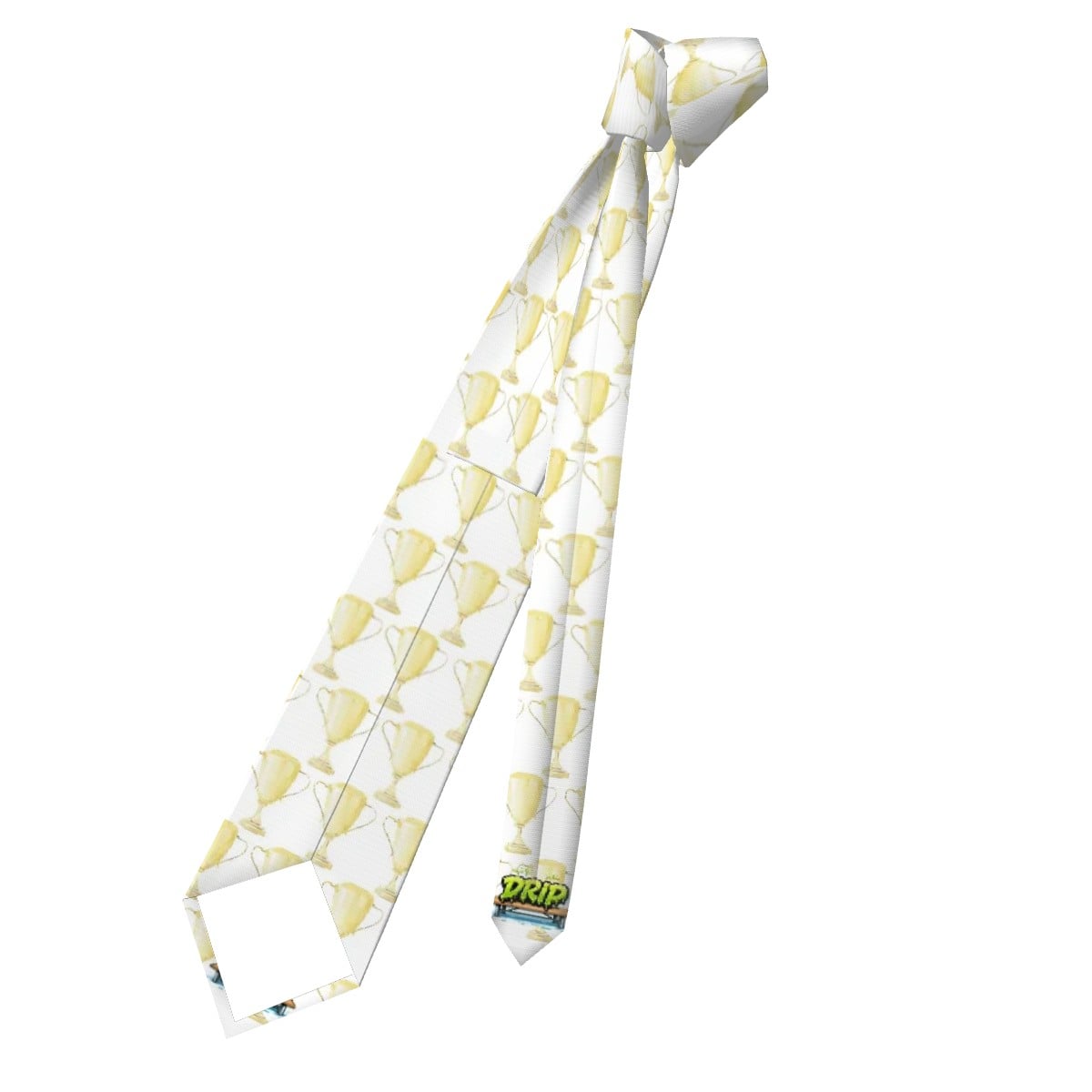 Game Day Tie - Trophy White