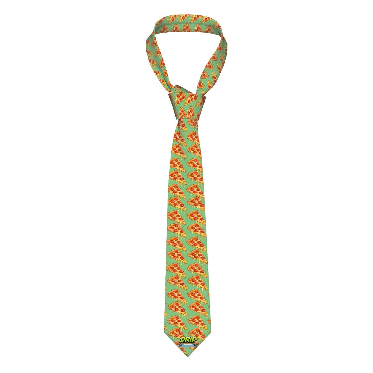 Game Day Tie - Pizza Green